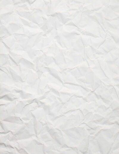 Crumpled white paper texture background